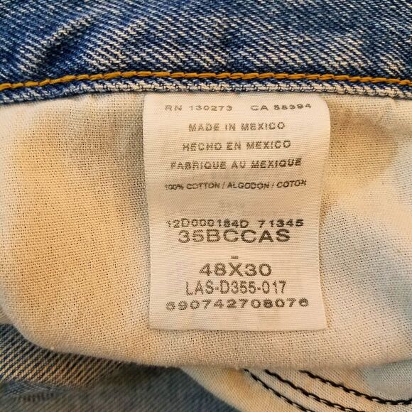 BCC Blues Men’s Blue Denim Jeans Size 48X30 (35BCCAS) - Picture 4 of 4